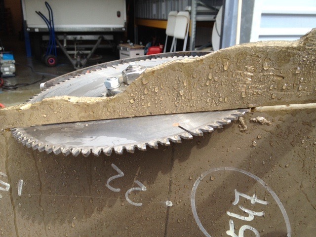 Propeller Blade Cutting
